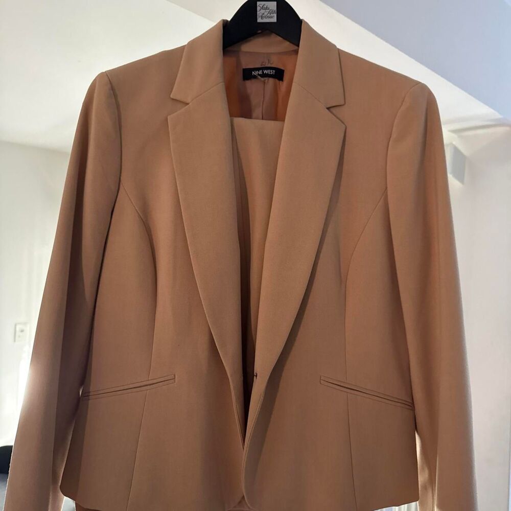 Nine-west Women's Tan and Brown Suit